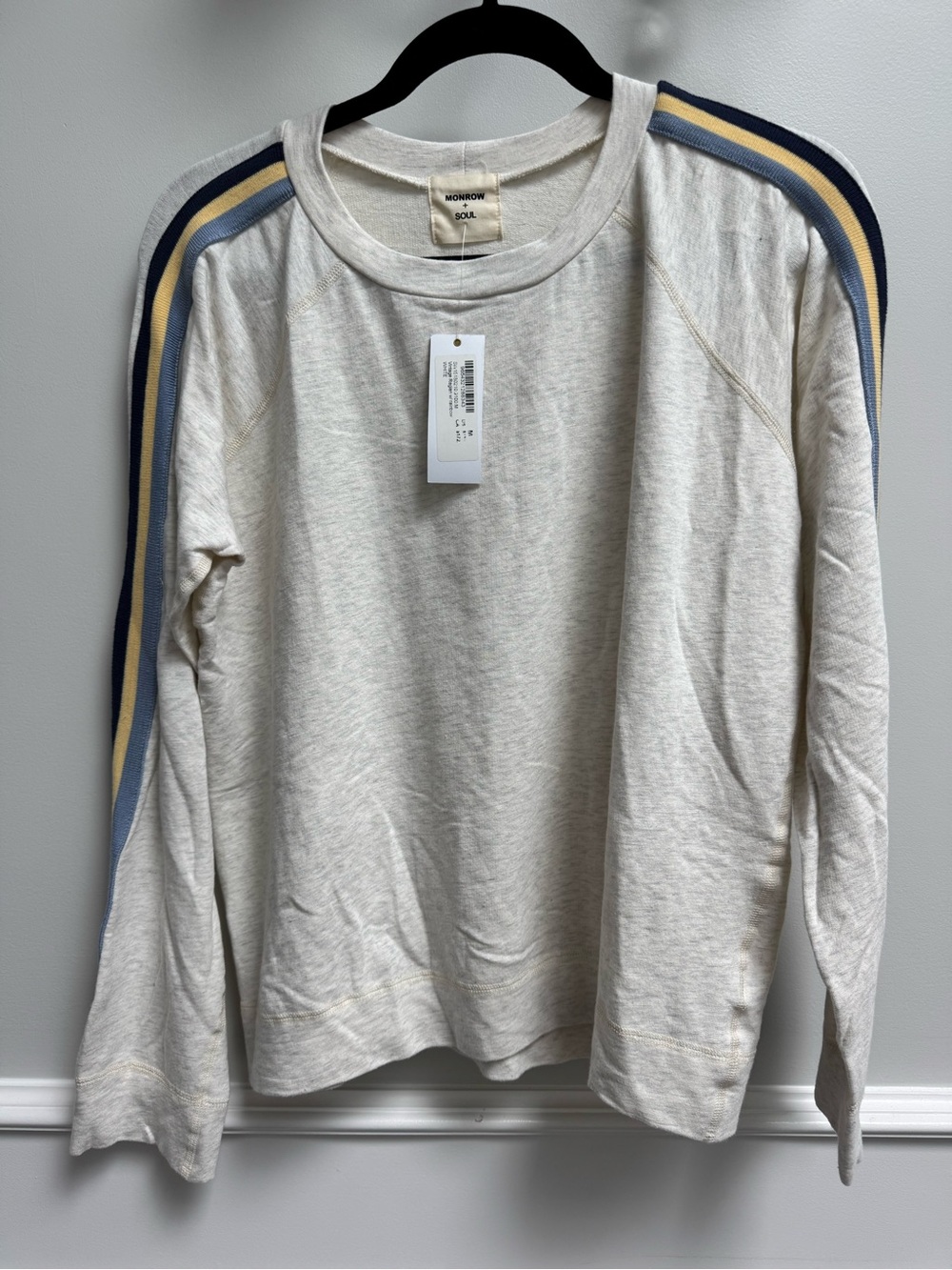 Monrow x Soul Cycle Crewneck Sweatshirt - NWT